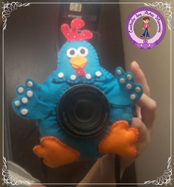 Fantoche de câmera galinha pintadinha